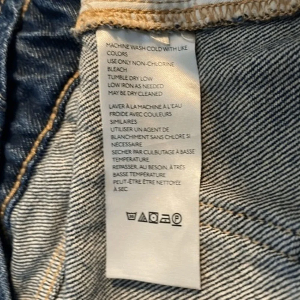 Free‎ People We The Free Sunkissed Short Overalls Blue Denim Jean Shorts 26